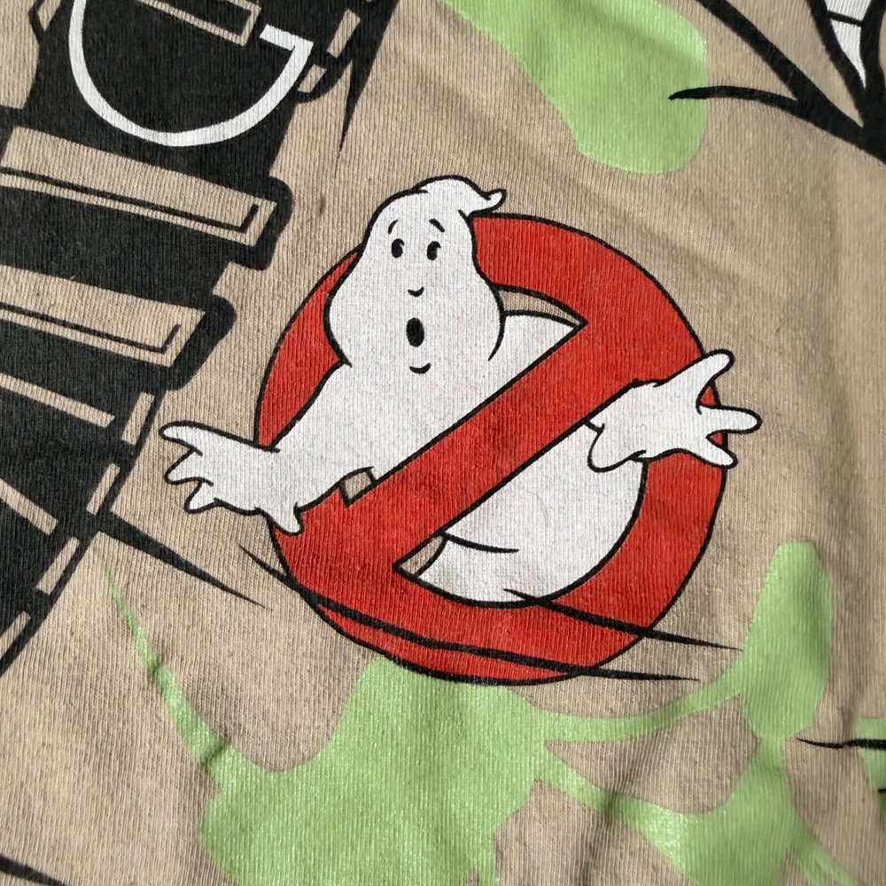 Ghostbusters Venkman Costume Tee Glow Dark Slime‎ Graphic Shirt Mens XL Cotton - Picture 5 of 10